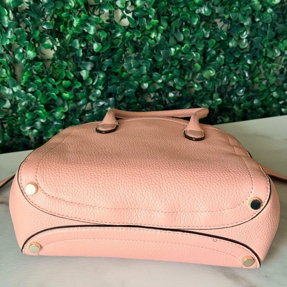 Kate Spade Pink Leather Handbag Top Handle Crossbody